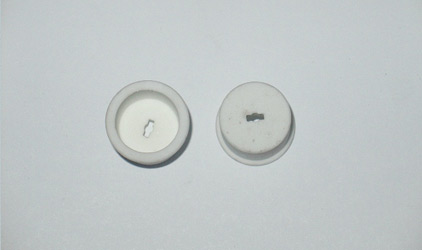 Round porcelain for glass 23mm