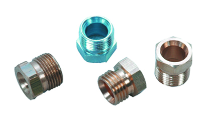 Brass nuts (External 1×13 - 8 mm)