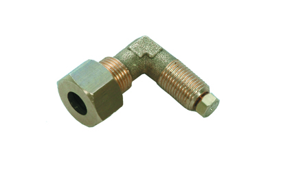 Gas oven elbow joint